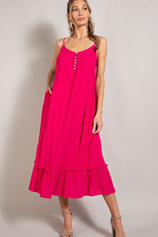 Button Front Maxi Eesome 