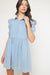 Chambray Puff Sleeve Dress entro 