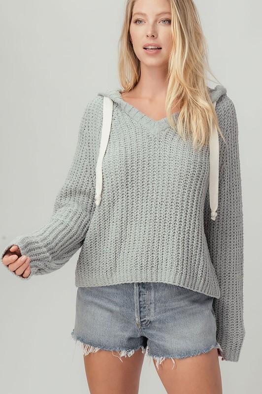 Chenille Hooded Sweater Trend Notes 