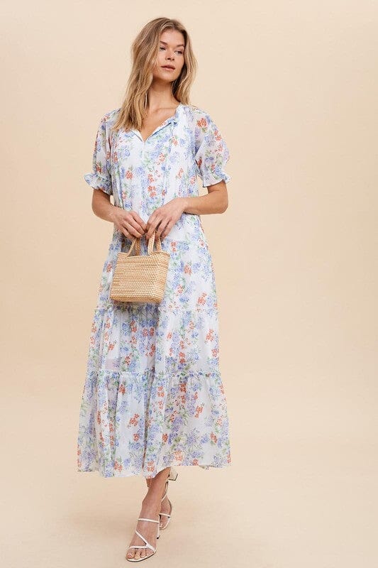 Chiffon Floral Maxi In Loom 