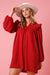 Christmas Loose Fit Dress fantastic fawn 
