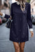 Collar Pearl Beaded Loose Fit Dress supreme fashion 