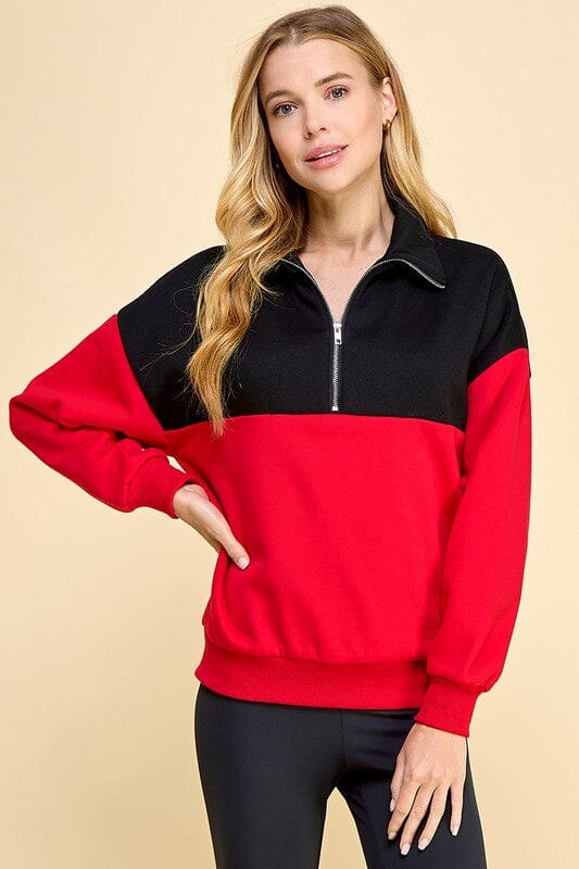 Collegiate Colorblock Sweatshirt TCEC 
