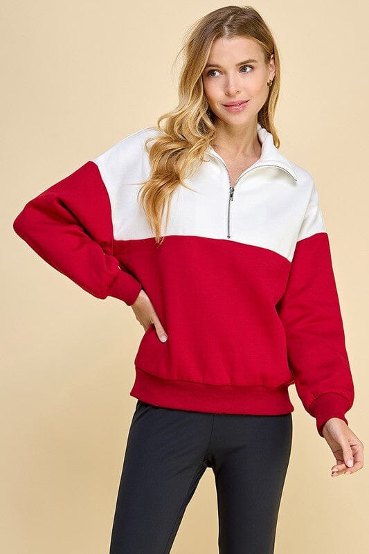 Collegiate Colorblock Sweatshirt TCEC 