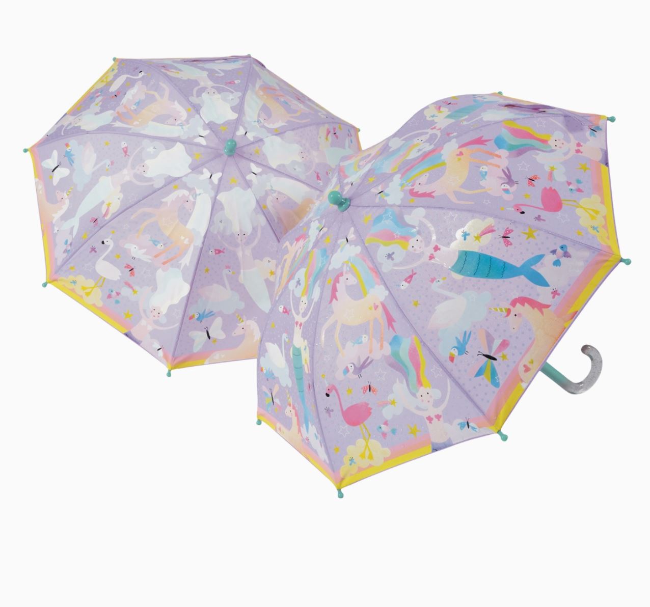 Color Changing Umbrella Floss and Rock 