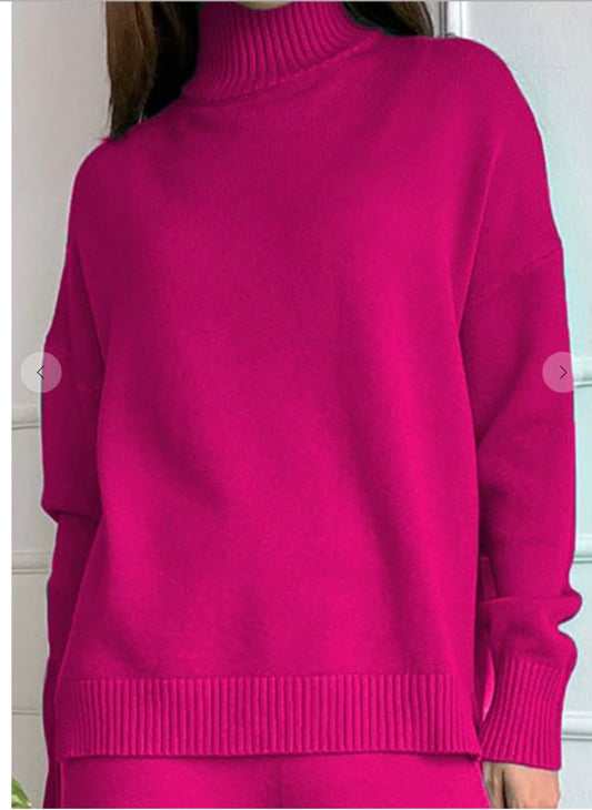 Colored Flare Knit Set New Colors cezele 