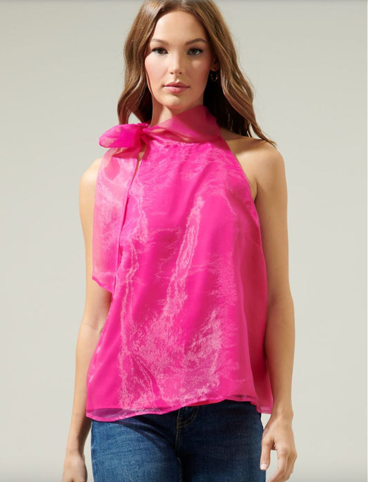 Dalet Dime Organza Tank Top Sugarlips 