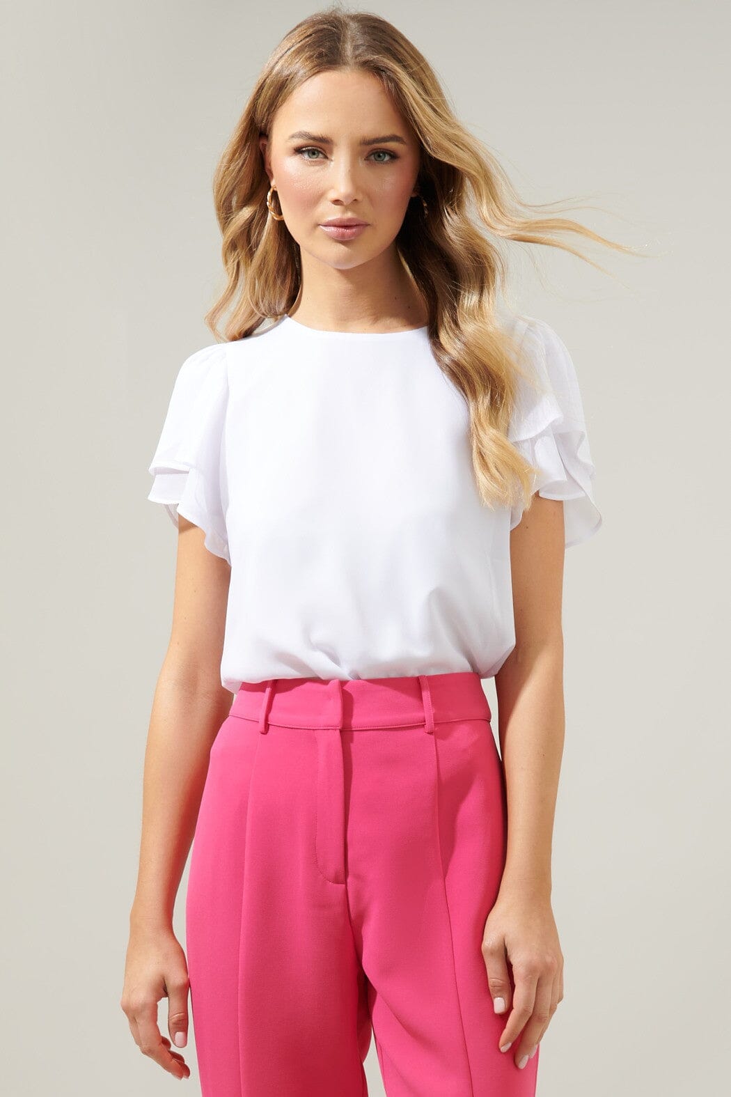 Deja Chiffon Blouse Sugarlips 