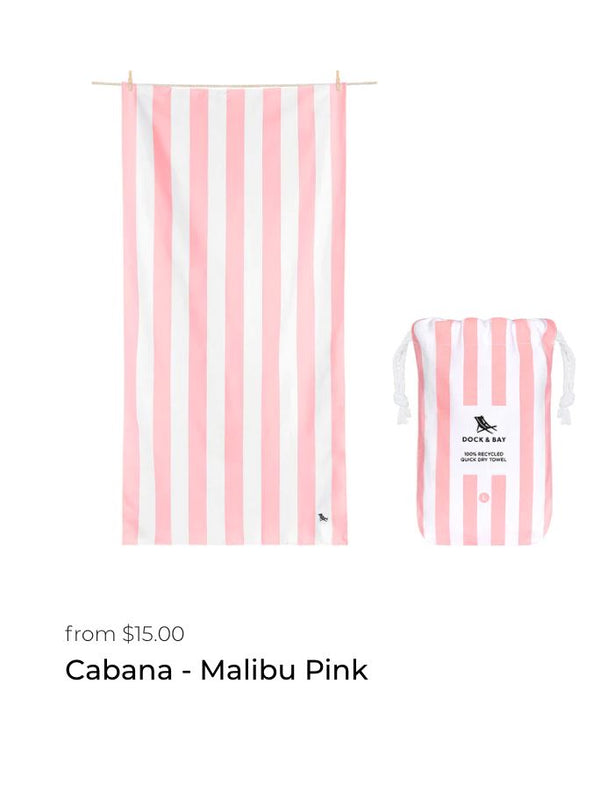 Dock and Bay Towel 2023 SNAPSomething New And Pretty