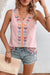 Embroidered Tassel Tank shoppingwill 