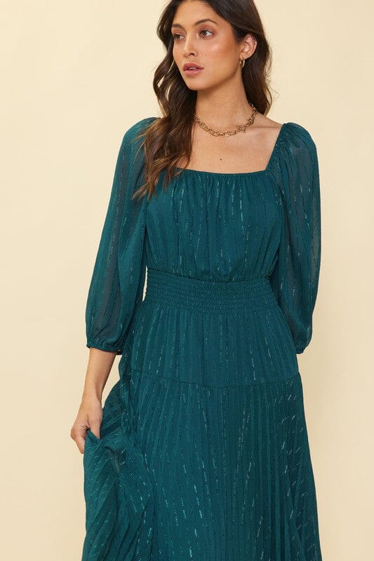 Emerald Gemstone Midi skies are blue 