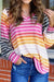 Fall Striped Knit Longsleeve Shewin 