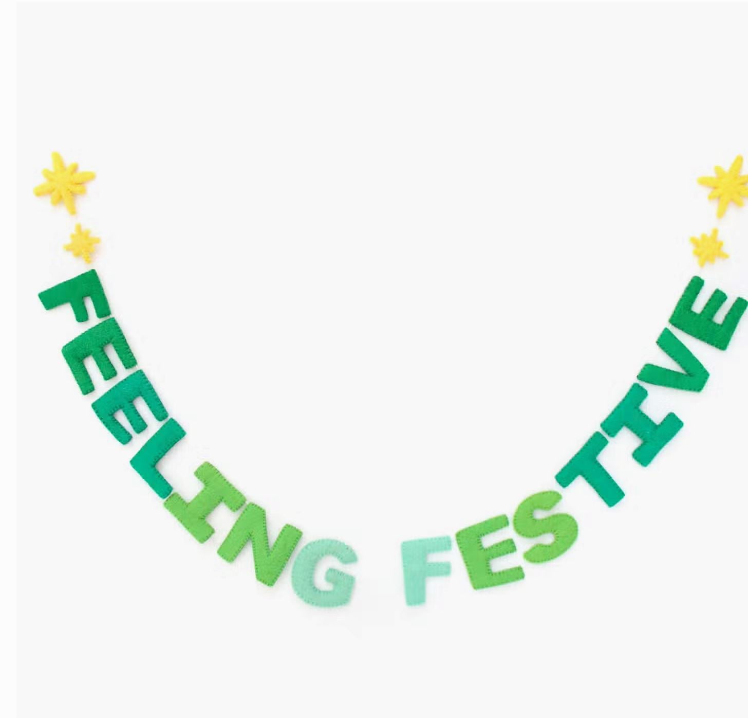 Feeling Festive Felt Garland Kailo Chic 