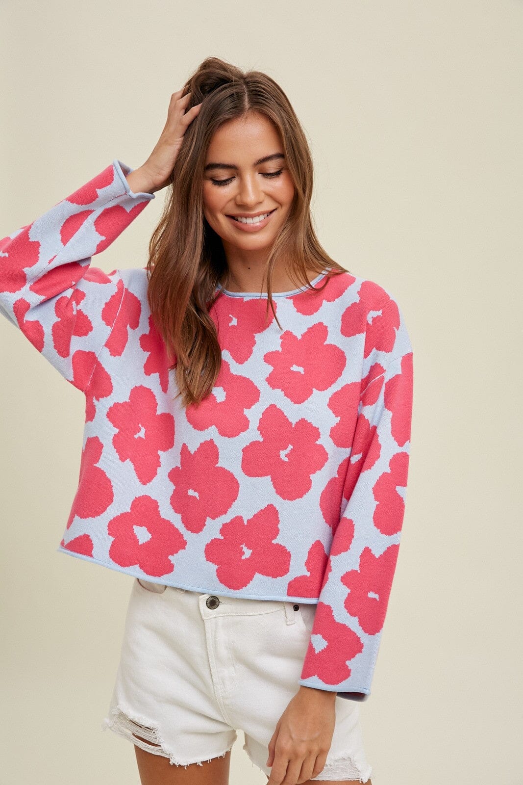 Floral Jacquard Sweater Wishlist 