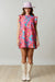 Floral Poplin Ruffle Sleeve Dress fantastic fawn 