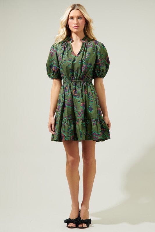 Forrest Floral Marissa Dress Sugarlips 