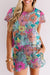 Funky Floral Lounge Set Shewin 