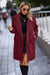 Fuzzy Fleece Faux Fur Open Front Pockets Coats SNAP-Something New And Pretty 