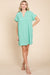 Gauze Pocket Raw Edge Dress RolyPoly 