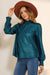 Glitter Fabric Holiday Blouse Top Ces Femme 