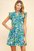 Green Floral Dress Pinch 