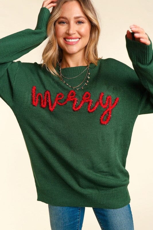 Green Merry Sweater Haptics 