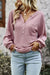 Henley Bubble Sleeve Top supreme fashion 