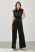 High Neck Cowl Jumpsuit Do+Be 