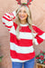 Holiday Striped Bubble Sleeve Sweater and the why 