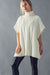 Ivory Cable Sweater Poncho Trend Notes 