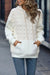 Ivory Quilted Kangaroo Hoodie Kentce 