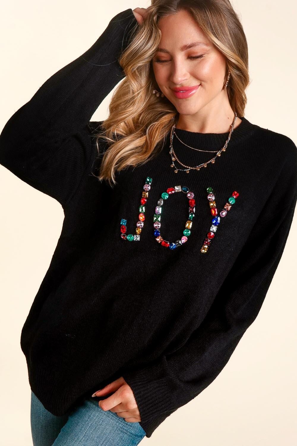 Joy Beaded Sweater Haptics 