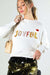 Joyful Sequin Sweater Top Vine & Love 