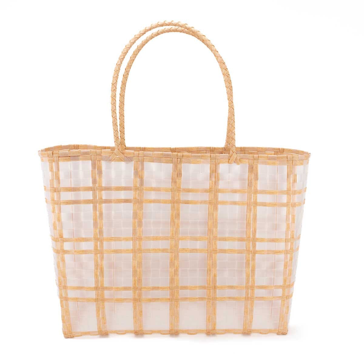 Keone Woven Beach Tote in Light Natural The Royal Standard 