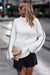 Knit Loose Fit Round Neck Cross Sleeve Sweater supreme fashion 