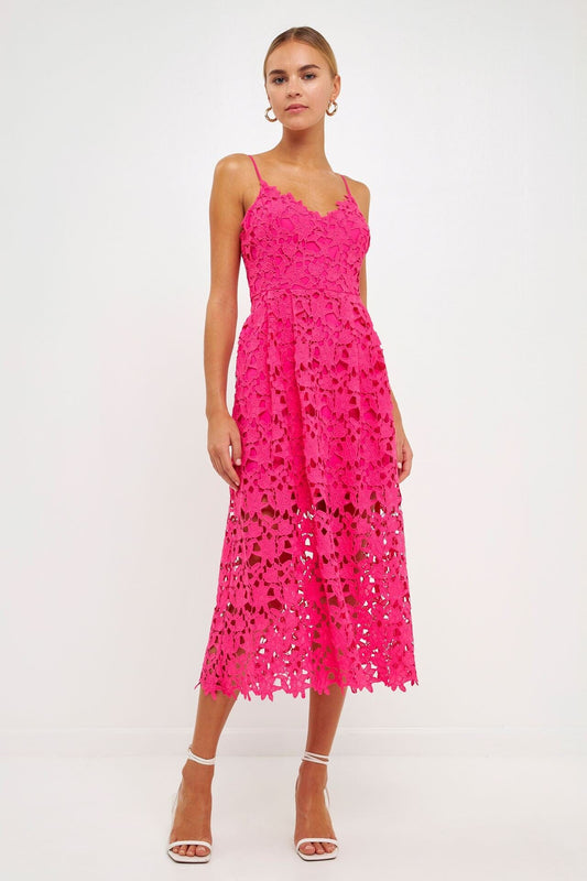 Lace Cami Midi Dress 2.7 August 