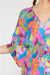 Leaf Abstract Drawstring Maxi entro 