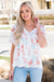 Light Tie Dye Flowy Top Kentce 