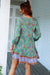 L/S Floral Paisley Dress supreme fashion 