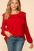 LS Flutter Sleeve Blouse Haptics 