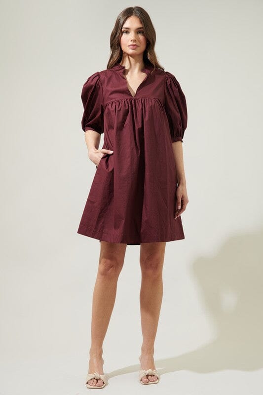 Merlot Julissa Dress Sugarlips 