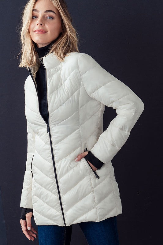 Mid-Thigh Puffer Coat love tree 