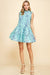 Mint/Blue Dotted Dress Pinch 