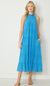 Mock Neck Tiered Maxi entro 