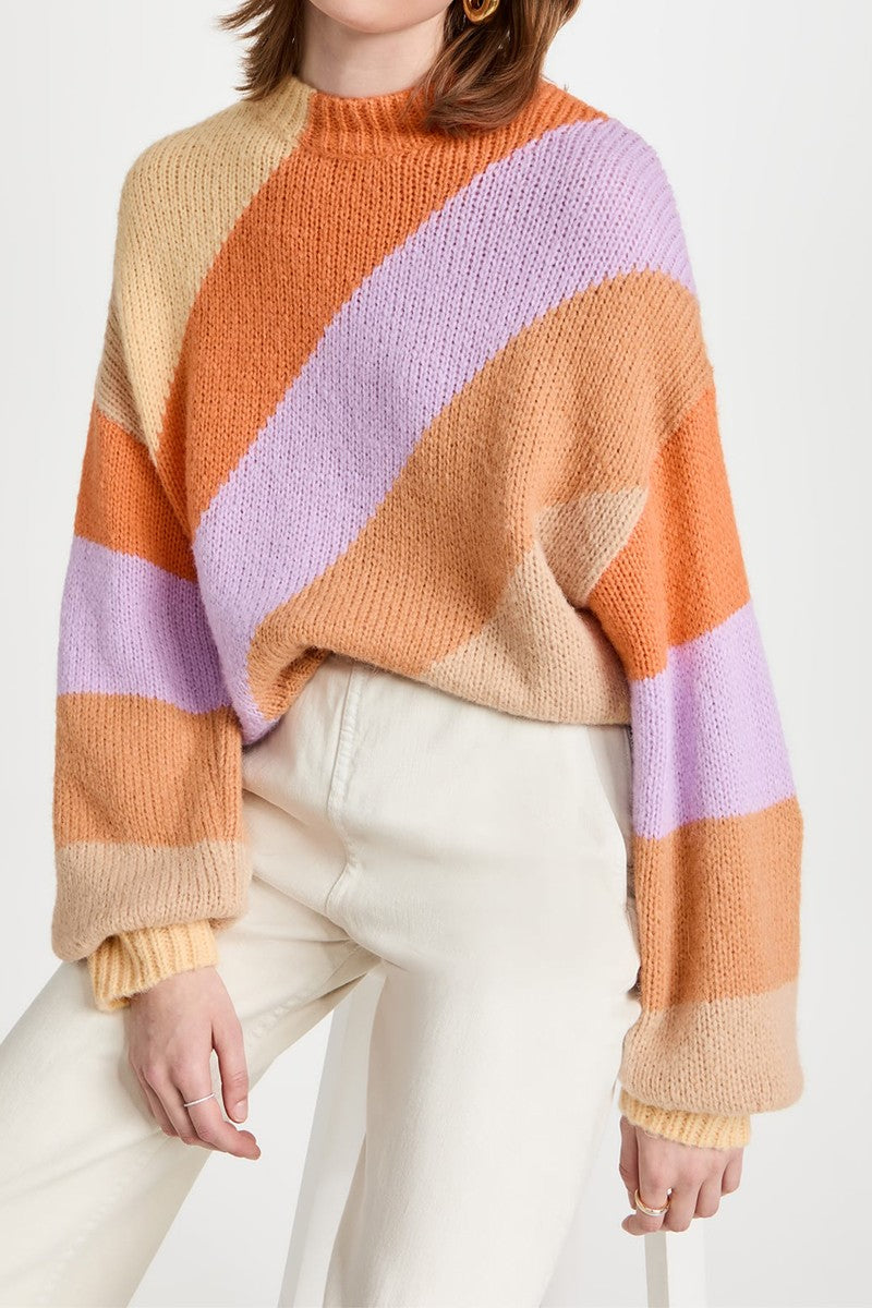 Multi Stripe Sweater cezele 