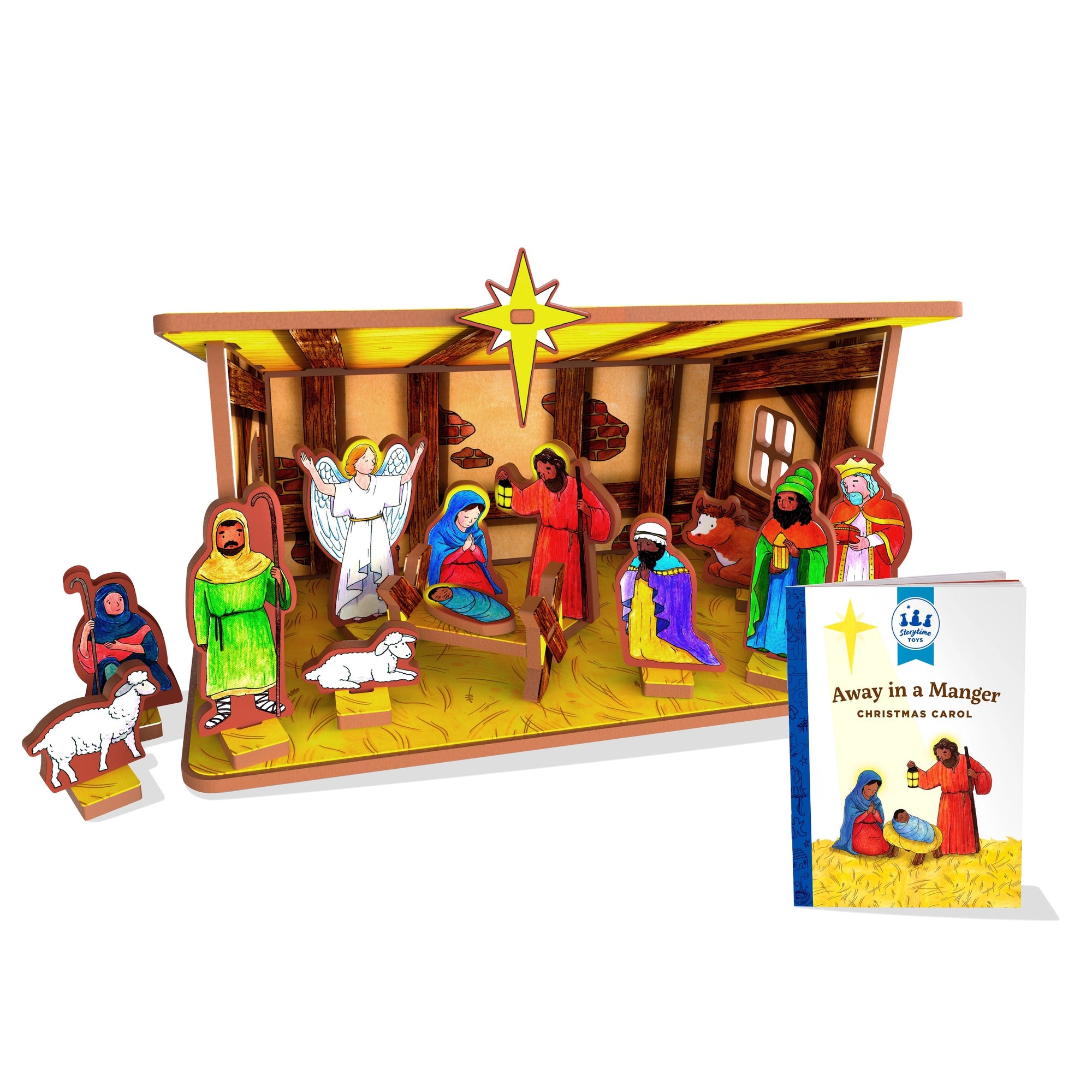 Nativity Book and Playset Storytime Gifts 
