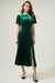 Night Bloom Velvet Midi Dress Sugarlips 