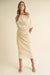 Off Shoulder Knit Dress Mable 