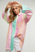 Pastel Multi Stripe Button Down Cover Up Davi and Dani 