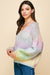 Pastel Rainbow Sweater Pinch 